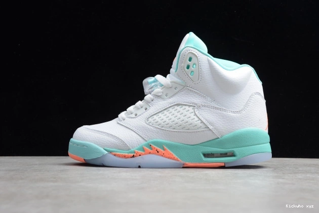 440892-100 GS Jordan Light Aqua Air 5 0714